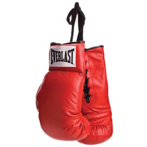 Red Lace Autograph Gloves by Everlast