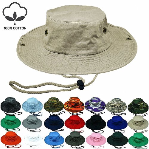 Cotton Brim Sun Hat