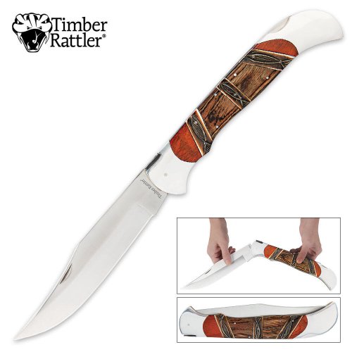 Giant Woodsman Folding Knife