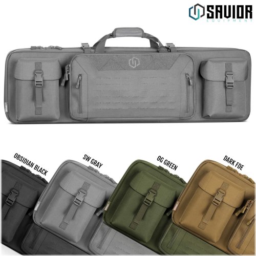 Guardian" Padded Double Rifle Carrying Bag for Secure Firearm Storage