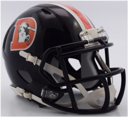 Broncos Color Rush Riddell Speed Mini Helmet