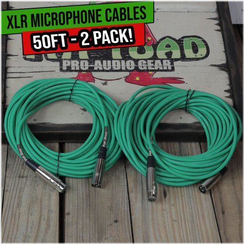 ToadLink XLR Cables - 50ft (2 Pack)