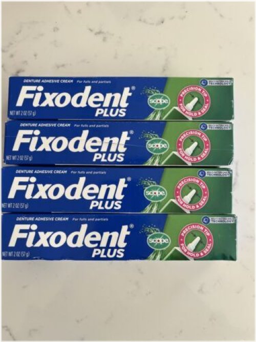 FreshGrip Antibacterial Denture Adhesive Cream