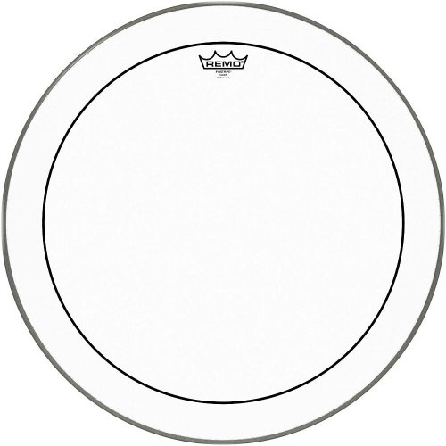 Clear Pinstripe Bass Drum Head by Remo - 22 inch