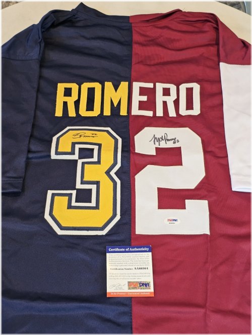 Sisterly Signatures: Romero Sisters Olympic Softball Jersey