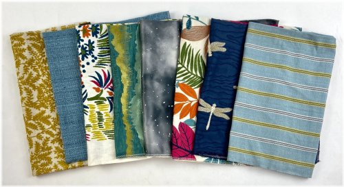 Assorted Revolucion Fabric Lot - 8 Pieces, 24 x 26 inch, NWOT