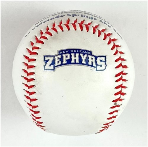 Zephyrs vs Sky Sox Commemorative Baseball Ball