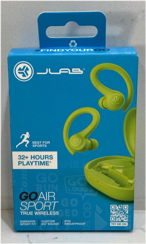 Neon Yellow True Wireless Headphones