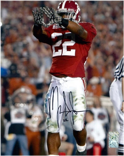 Crimson Tide Glory: Autographed Mark Ingram 8x10 Photo