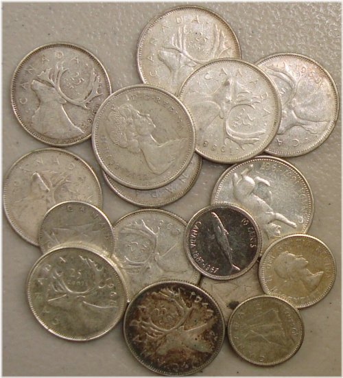 Canadian Silver Coin Collection