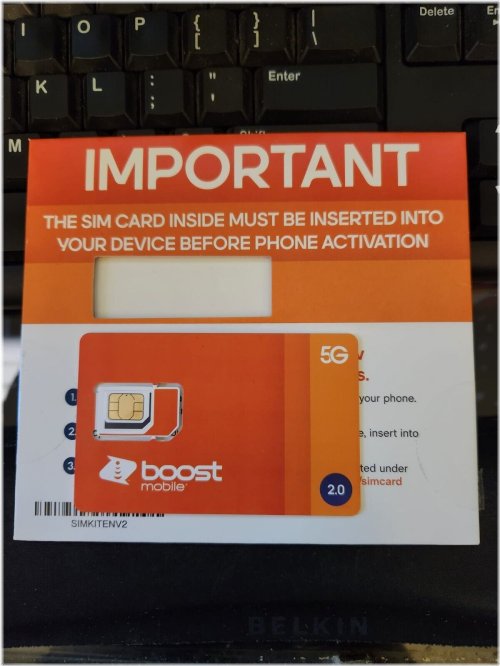 Boost Connect SIM Card