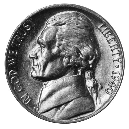 1940 -D Jefferson Nickel