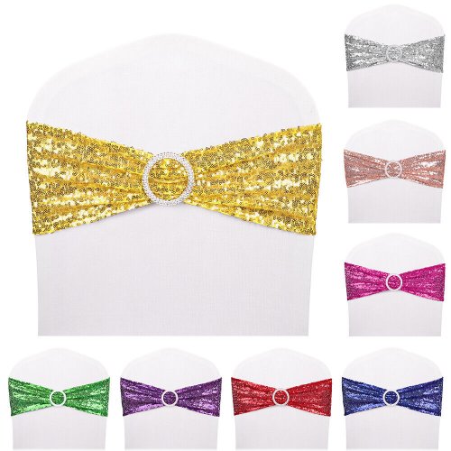 Sparkle Stretch Chair Sashes