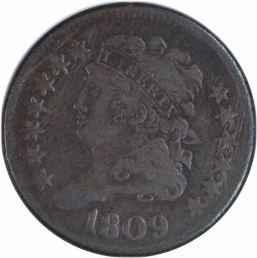 Heritage Circle Half Cent #847