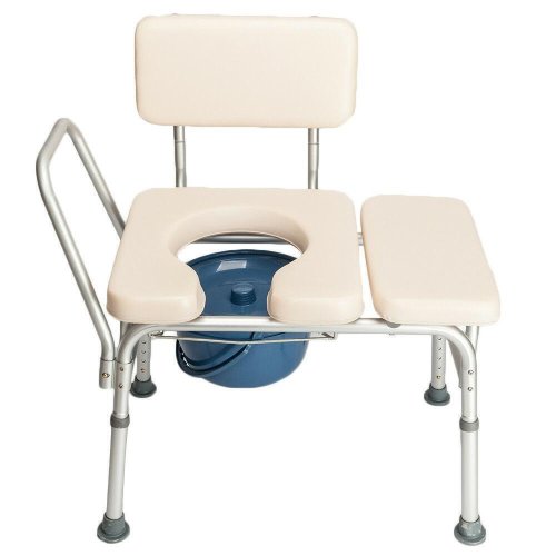 ComfortEase Portable Bathroom Commode Chair