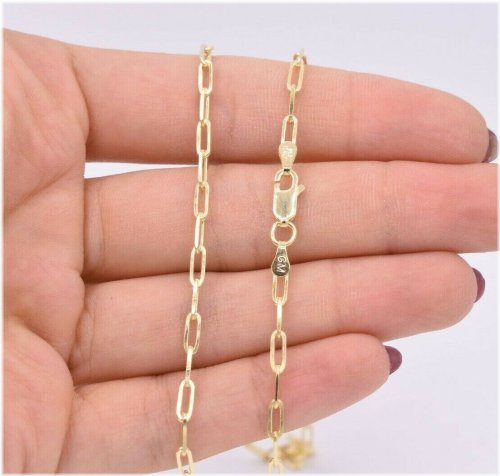 Golden Link Chain Necklace