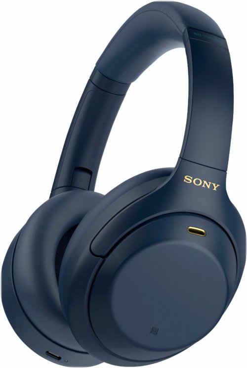 Midnight Blue Noise-Cancelling Headphones