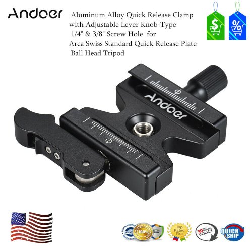 LeverLock Quick Release Clamp for Camera Mounting