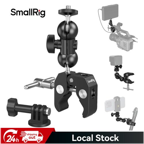 Double Ball Mount Clamp Adapter by SmallRig