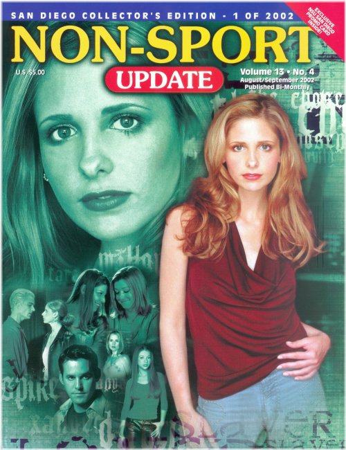 Buffy the Vampire Slayer Collectors' Edition 2002 SDCC Magazine with Exclusive Foil Promo Card