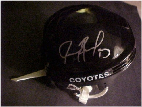 Roenick's Signed Hockey Mini Helmet