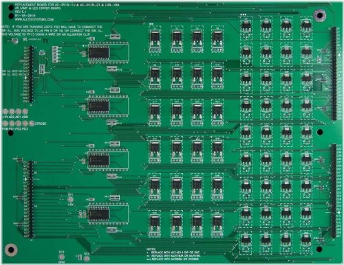 Ultimate LED Driver Board for Bally Stern Pinball Machines by Alltek with Lifetime Warranty