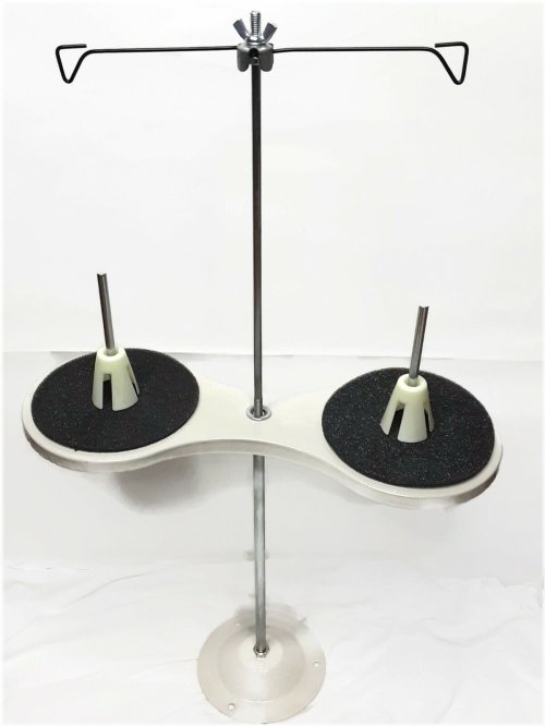 Metallic Dual Spool Thread Stand