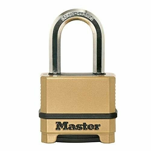 Brass Shackle Combination Lock