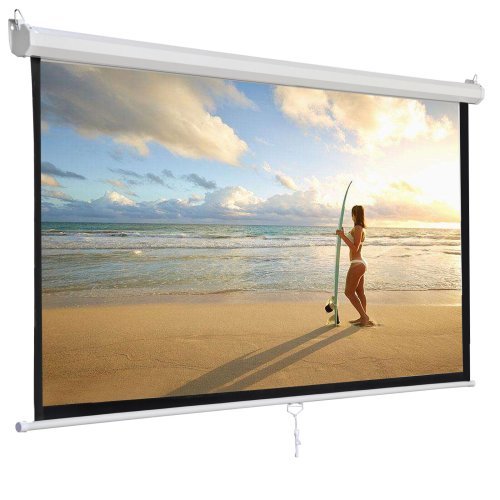 Cinematic View Manual Projection Screen