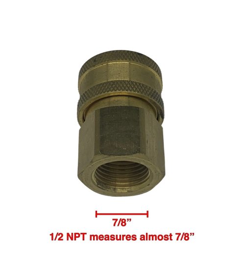 NPT Female Quick Connect Socket - 7/8