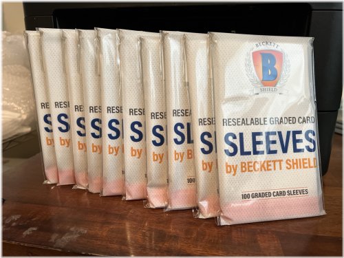 CardGuard Resealable Protective Sleeves - 1000 Count