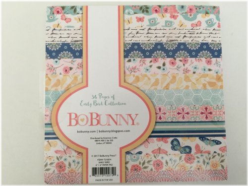 Early Bird Paper Pad by Bo Bunny