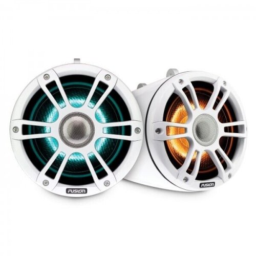 Marine Wake Tower Speakers by Fusion Signature Series 3 (White)