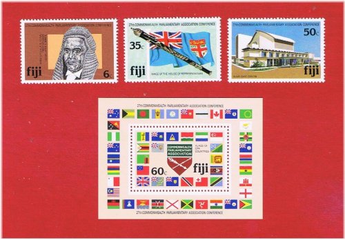 Fiji Commonwealth Parliament Stamp Set