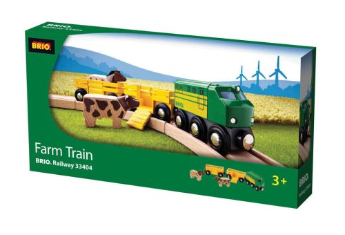 Harvest Express Wooden Train Set