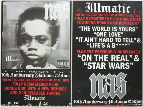 Nas Illmatic 2004 Double-Sided Poster