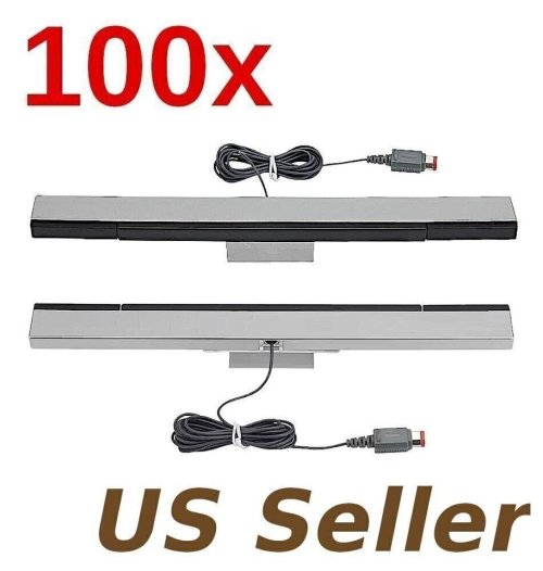 Infrared Sensor Bar Set for Wii and Wii U Gaming Consoles