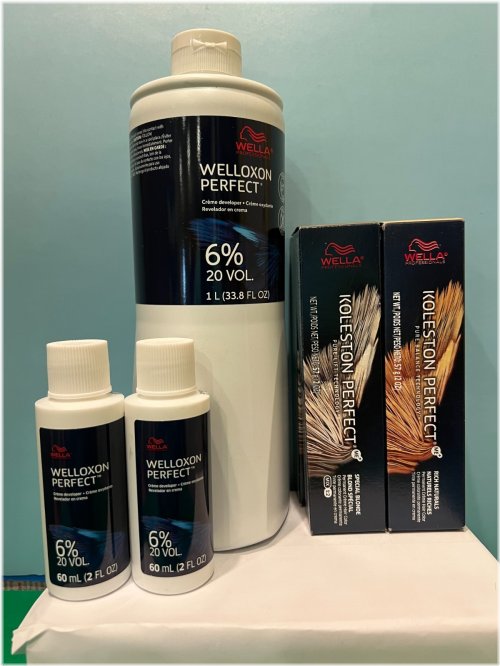 Radiant Locks" - for the Wella Koleston Perfect Permanent Creme Hair Color or Developer