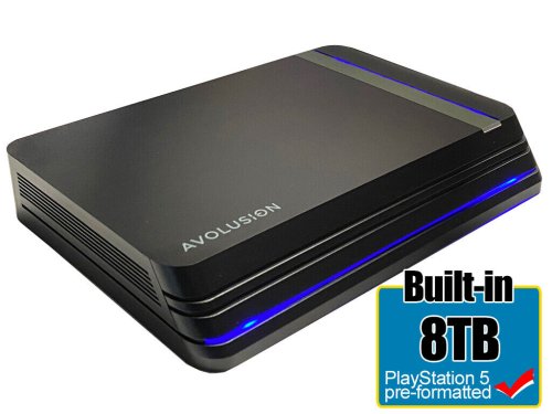 Avolusion PRO X 8TB External Gaming Hard Drive