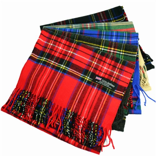Regal Tartan Cashmere Wrap