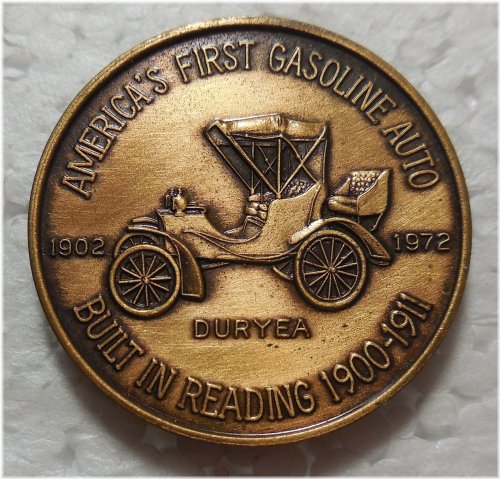 Pennsylvania Gasoline Auto Commemorative Medal