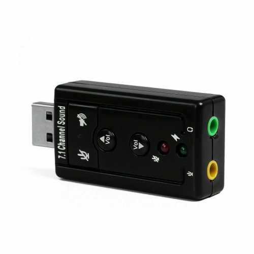 Virtual Audio Adapter - 7.1 Channel Sound Card for PC and Laptop