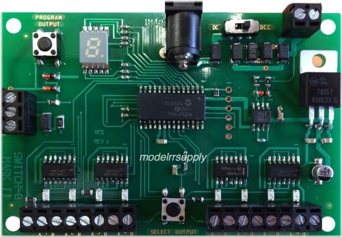 Tortoise Control Mk2 - 8 Channel DCC Decoder by NCE