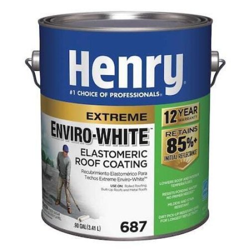 White Shield Roof Coating - 1 Gallon Pail