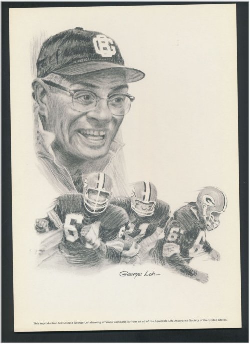 Gridiron Legends Lithograph Series