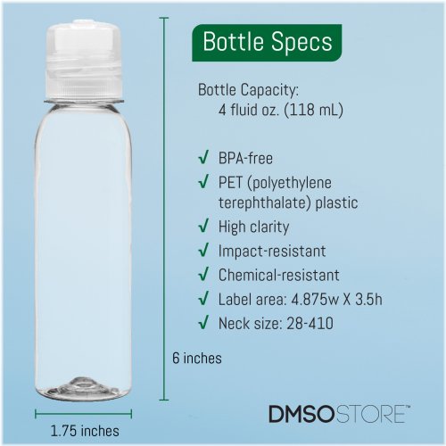 Clear Twist Top Travel Bottle