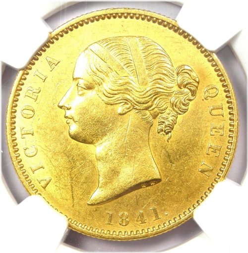 Victoria's Golden Mohur - Certified NGC Uncirculated Detail