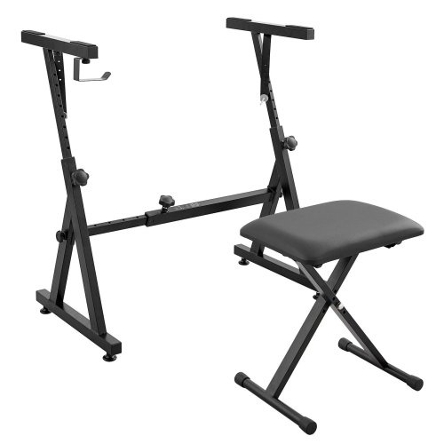 Z-Style Adjustable Keyboard Stand and Bench Set