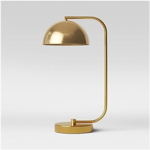 Golden Valencia Dome Table Lamp