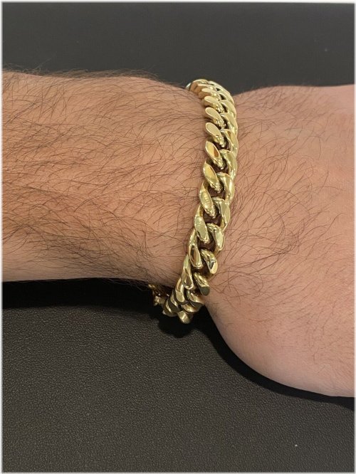 Cuban Link Charm Bracelet